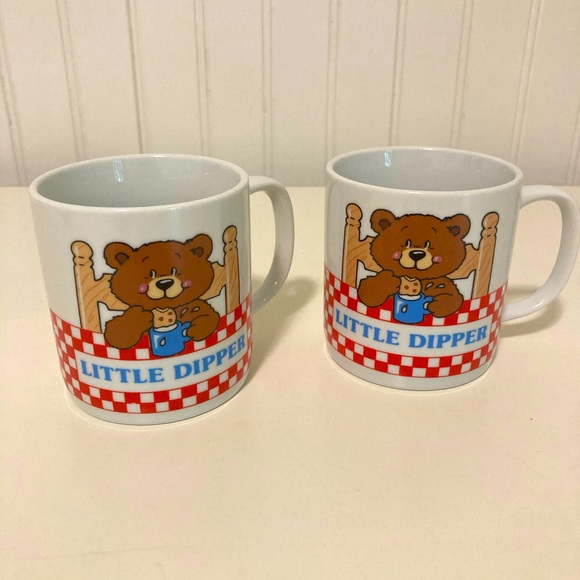 Other - 🧸 VTG Kawaii Teddy Bear Drink ware Mugs Little 🧸